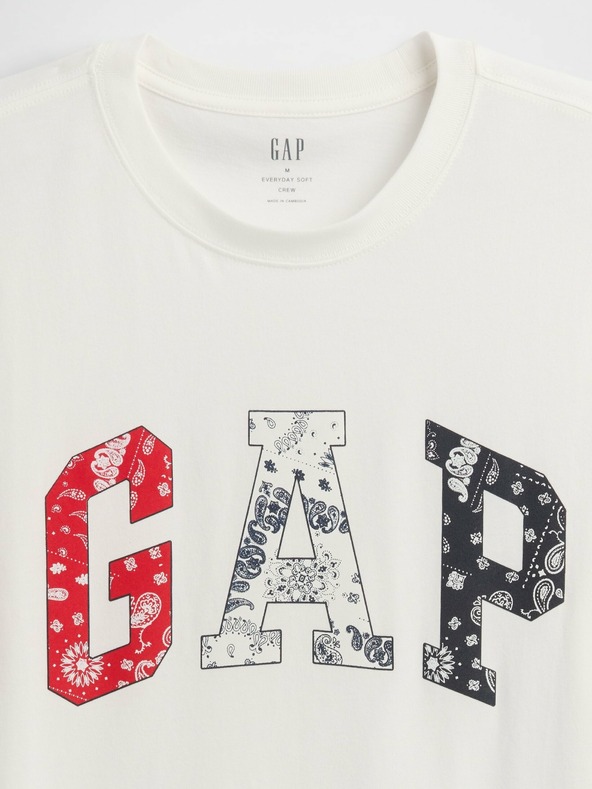 GAP Tričko s logom Everyday Soft Americana GAP