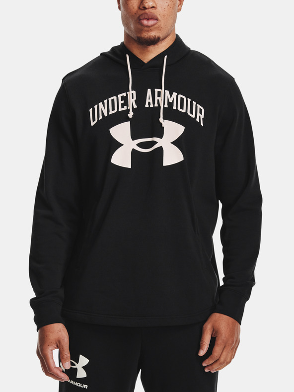 Under Armour Pánska mikina Under Armour RIVAL TERRY BIG LOGO HD