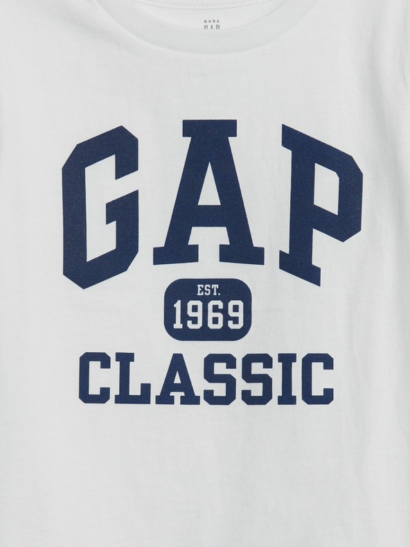 GAP Detské tričko organic GAP 1969 classic