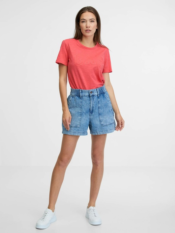 GAP Tričko GAP logo v-ss camo arch