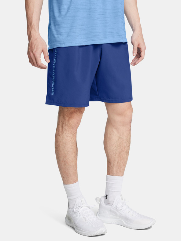 Under Armour Pánske kraťasy Under Armour UA Tech Woven Wordmark Short-BLU