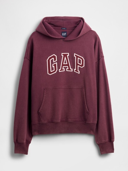 GAP Oversize mikina s kapucí Logo Heavyweight GAP