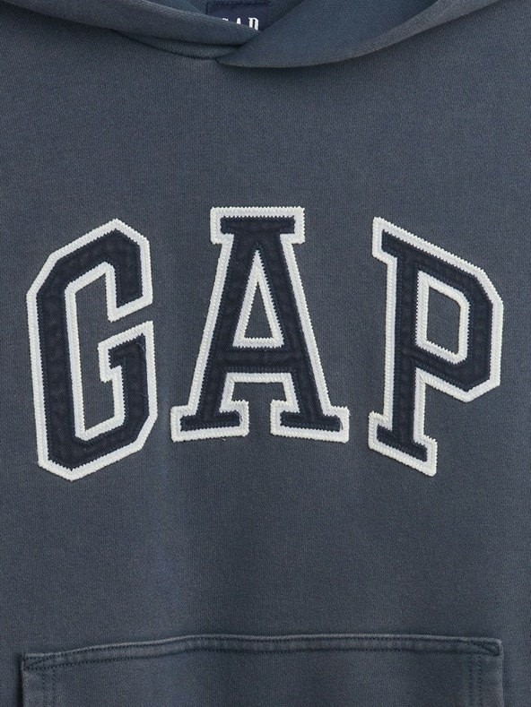 GAP Oversize mikina s kapucí Logo Heavyweight GAP