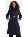 Orsay Čierny dámsky prešívaný kabát ORSAY