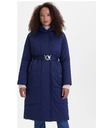 Orsay Tmavomodrý dámsky prešívaný kabát ORSAY