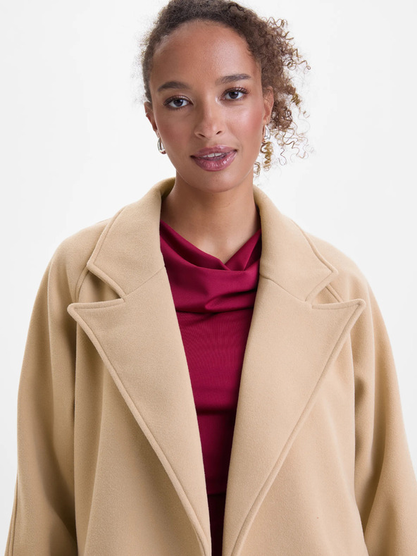 Orsay Béžový dámsky kabát ORSAY