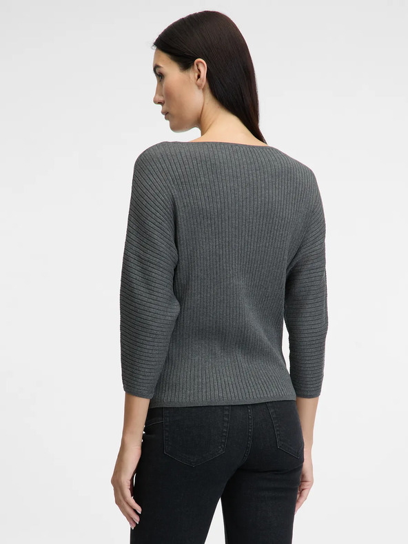 Orsay Tmavosivý dámsky sveter ORSAY