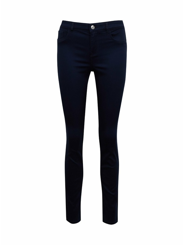 Orsay Tmavomodré dámske džínsy skinny fit ORSAY