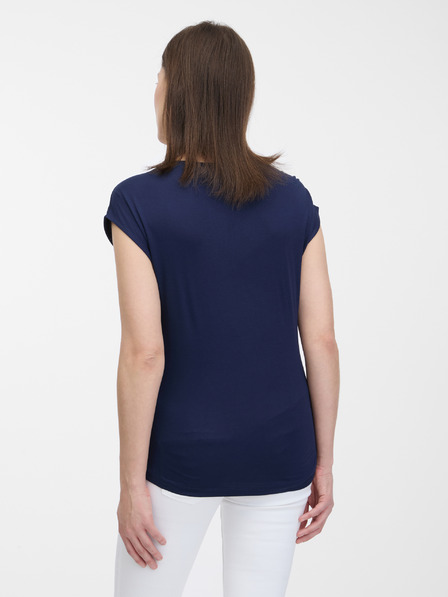 Orsay Tmavomodrá dámska blúzka ORSAY