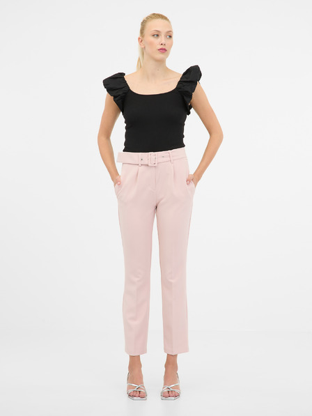 Orsay Čierne dámske tričko s krátkym rukávom ORSAY