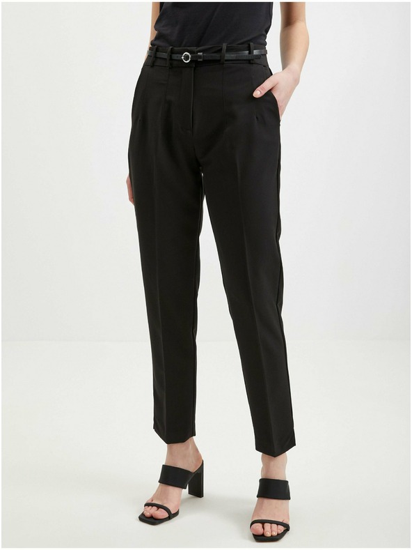 Orsay Čierne dámske nohavice ORSAY