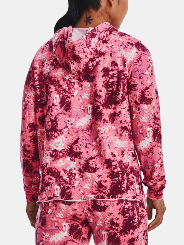 Under Armour Dámska mikina Under Armour Rival Terry Print Hoodie