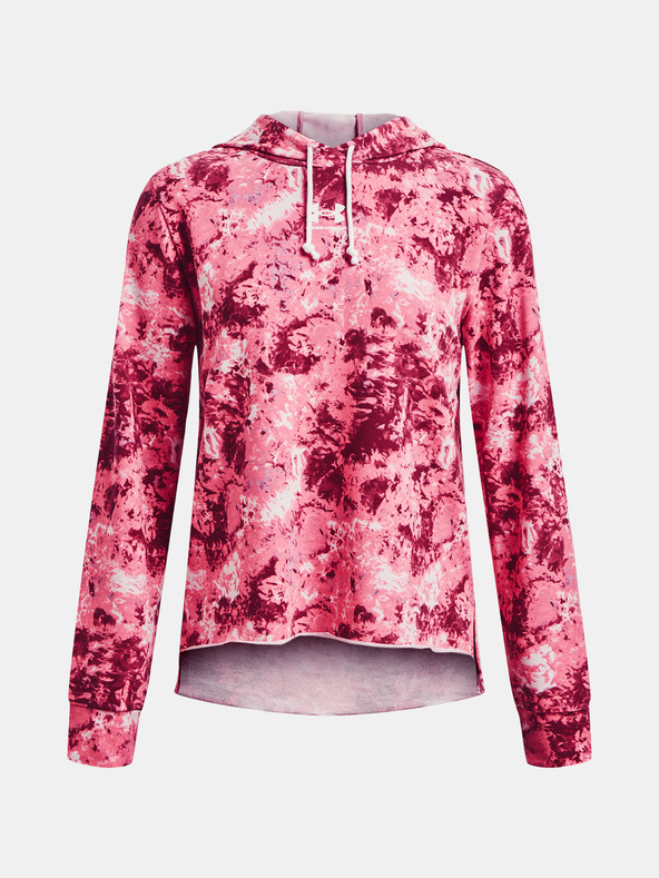 Under Armour Dámska mikina Under Armour Rival Terry Print Hoodie