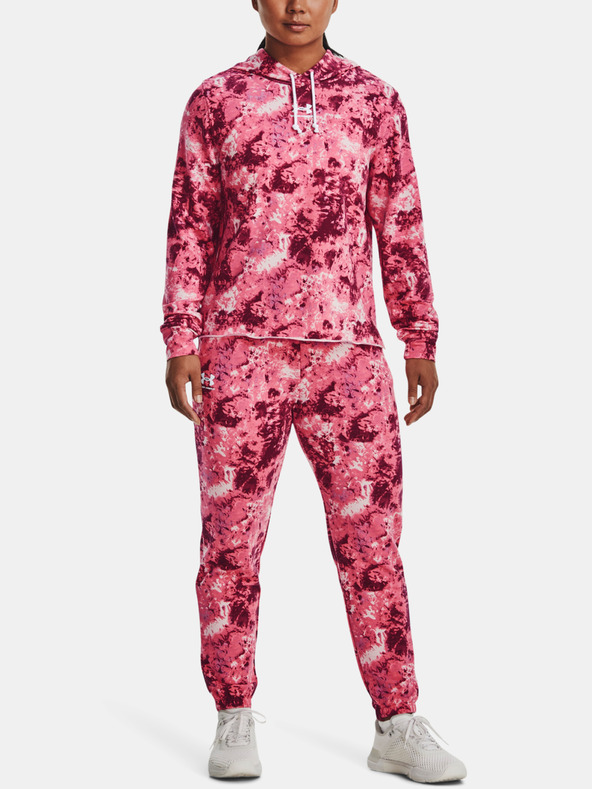 Under Armour Dámska mikina Under Armour Rival Terry Print Hoodie