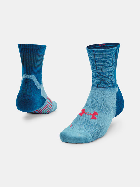 Under Armour Unisex ponožky Under Armour UA ArmourDry Run Mid-Crew
