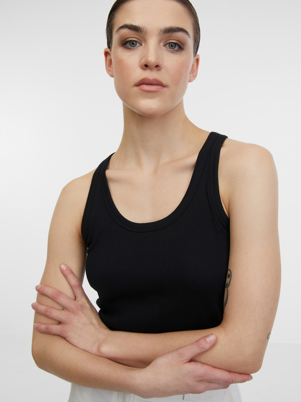 Orsay Čierne dámske tielko ORSAY