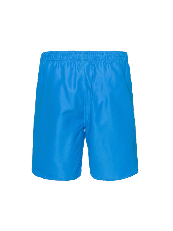 Sam 73 Modré pánske kúpacie šortky s potlačou SAM 73