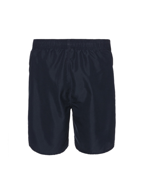 Sam 73 Tmavomodré pánske plavecké šortky s potlačou SAM 73