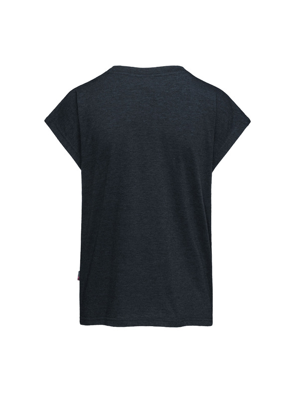 Sam 73 Tmavosivé dámske tričko s potlačou SAM 73