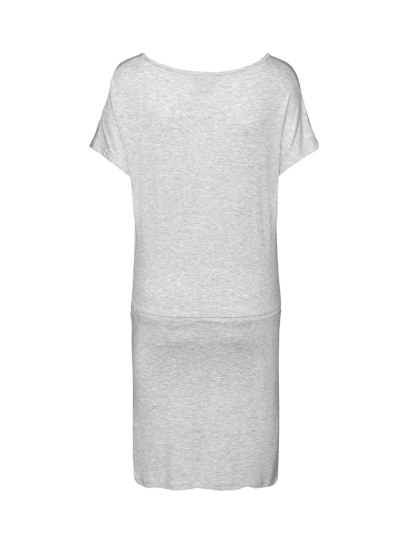 Sam 73 Šedé dámske šaty s kravatou SAM 73