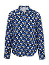 Orsay Čierno-modrá dámska vzorovaná blúzka ORSAY