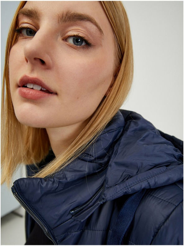 Orsay Tmavomodrý dámsky ľahký prešívaný kabát ORSAY