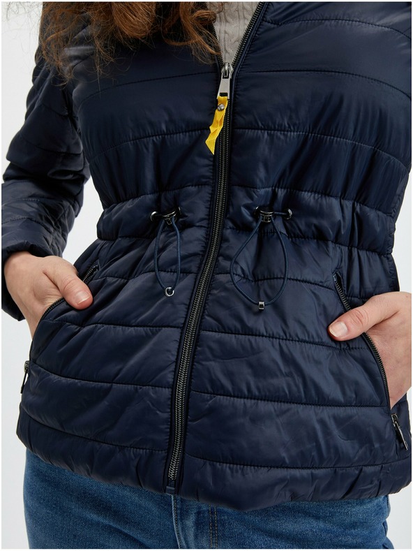 Orsay Tmavomodrá dámska ľahká prešívaná bunda ORSAY