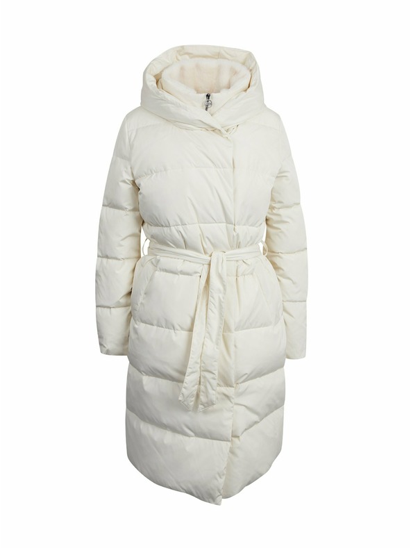 Orsay Krémový dámsky páperový kabát ORSAY