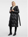 Orsay Čierny dámsky páperový kabát ORSAY