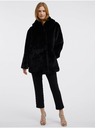Orsay Čierny dámsky kabát ORSAY