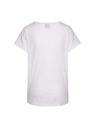 Sam 73 Biele dámske tričko s potlačou SAM 73