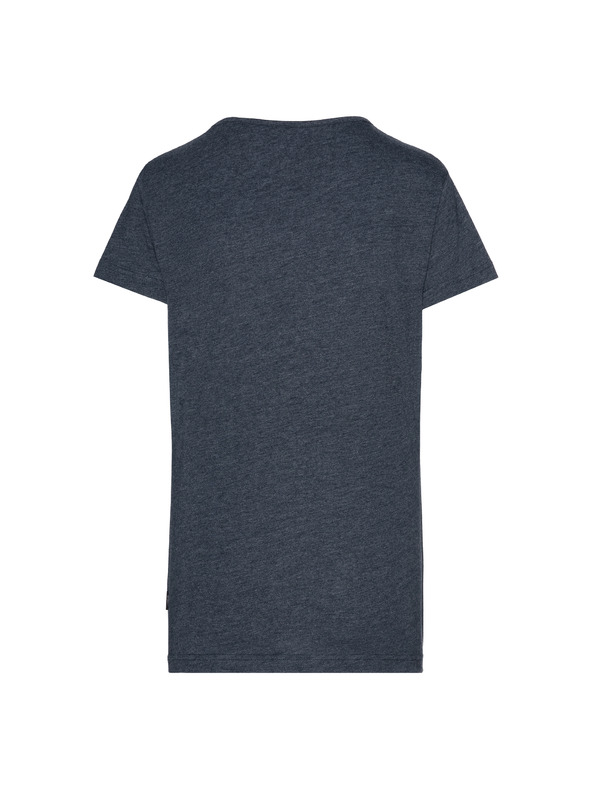 Sam 73 Tmavomodré dámske tričko s potlačou SAM 73