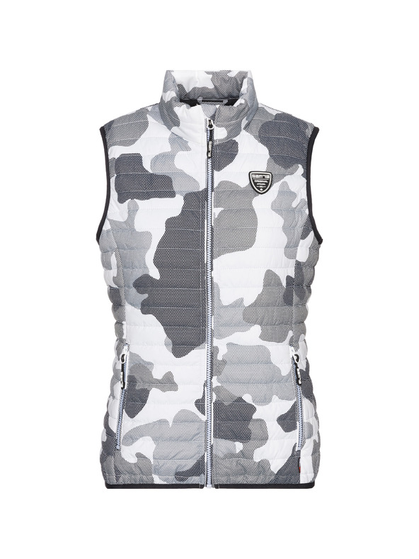 Sam 73 Svetlošedá dámska prešívaná vesta SAM 73