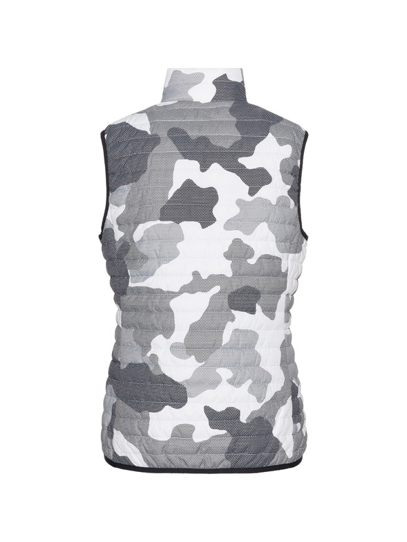 Sam 73 Svetlošedá dámska prešívaná vesta SAM 73