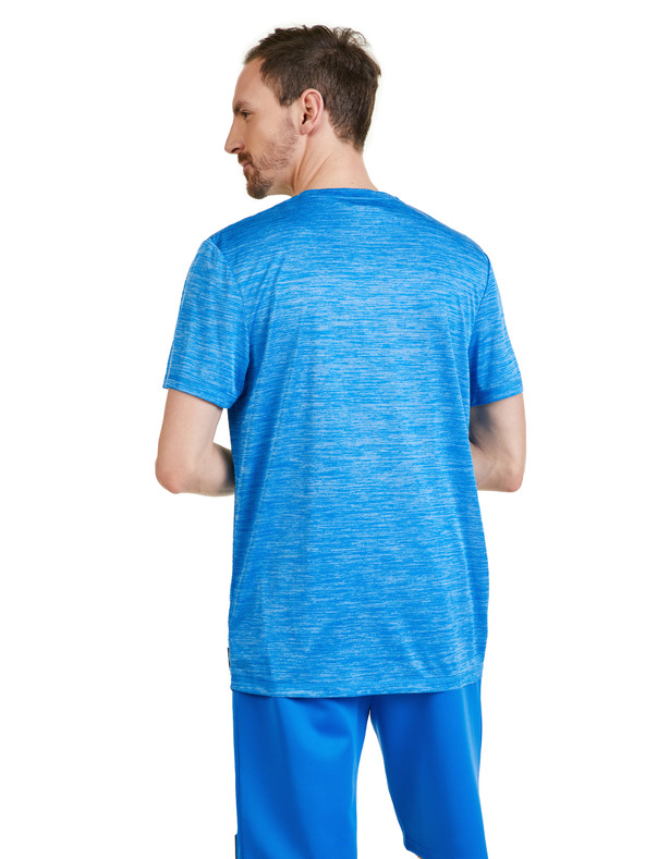 Sam 73 Pánske modré pruhované tričko SAM 73 Eugene