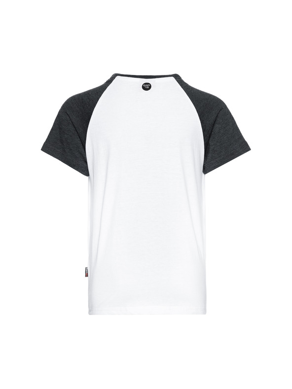 Sam 73 Čiernobiele chlapčenské tričko s potlačou SAM 73