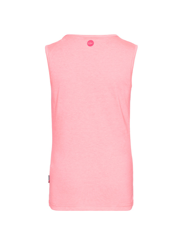 Sam 73 Ružové dievčenské tielko s potlačou SAM 73