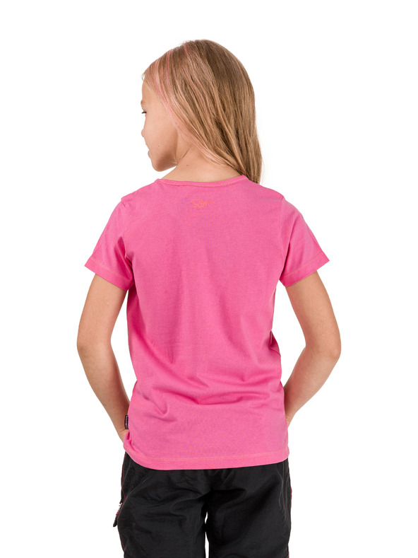Sam 73 Ružové dievčenské tričko SAM 73 Bidano