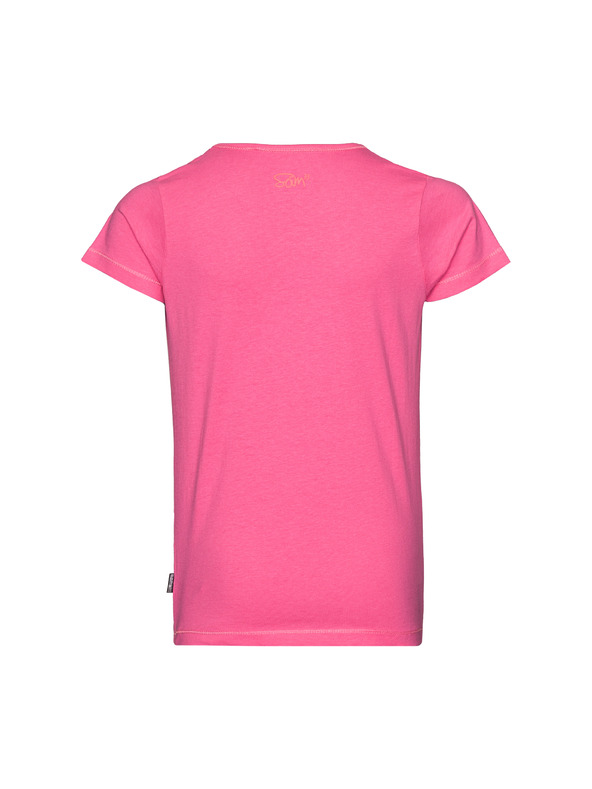 Sam 73 Ružové dievčenské tričko SAM 73 Bidano
