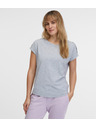 Sam 73 Svetlošedé dámske pruhované tričko SAM 73 Iris
