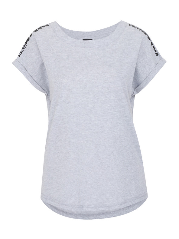 Sam 73 Svetlošedé dámske pruhované tričko SAM 73 Iris