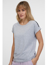 Sam 73 Svetlošedé dámske pruhované tričko SAM 73 Iris