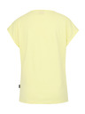 Sam 73 Svetložlté dámske základné tričko SAM 73 Clorinda
