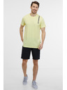 Sam 73 Svetložlté pánske tričko SAM 73 Fabio