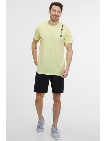 Sam 73 Svetložlté pánske tričko SAM 73 Fabio