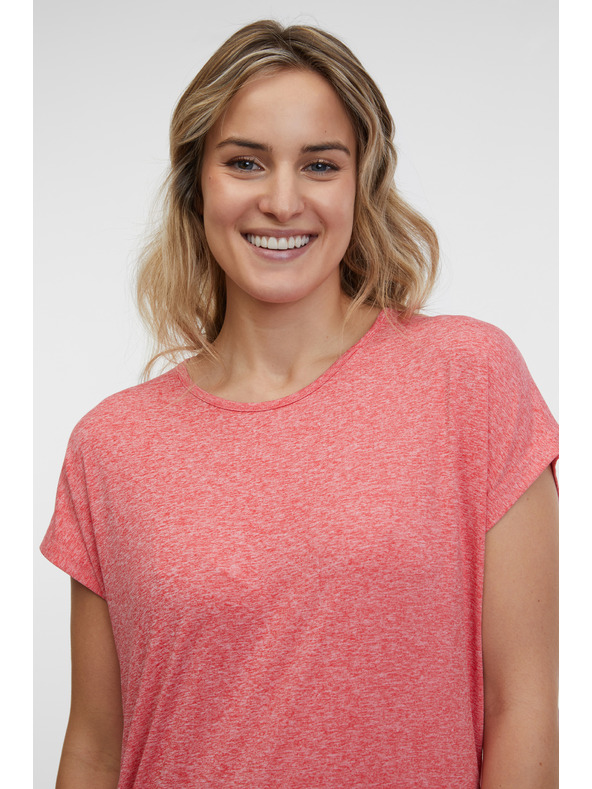 Sam 73 Koralové dámske pruhované tričko SAM 73 Juliana