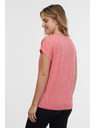 Sam 73 Koralové dámske pruhované tričko SAM 73 Juliana