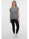 Sam 73 Šedé dámske pruhované tričko SAM 73 Juliana