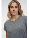 Sam 73 Šedé dámske pruhované tričko SAM 73 Juliana