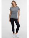 Sam 73 Šedé dámske pruhované tričko SAM 73 Dafne